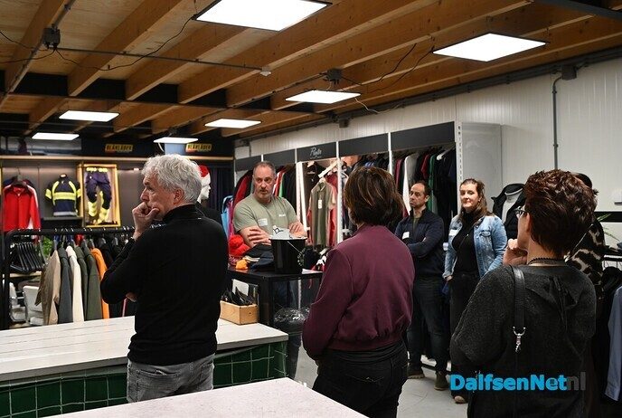 Inspirerende avond netwerken met collega-ondernemers in Nieuwleusen - Foto: Johan Bokma