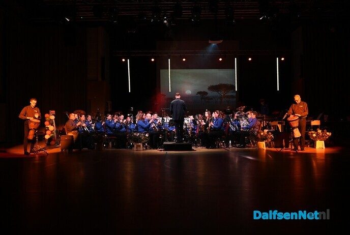 Muzikale wereldreis met muziekvereniging Excelsior - Foto: Johan Bokma