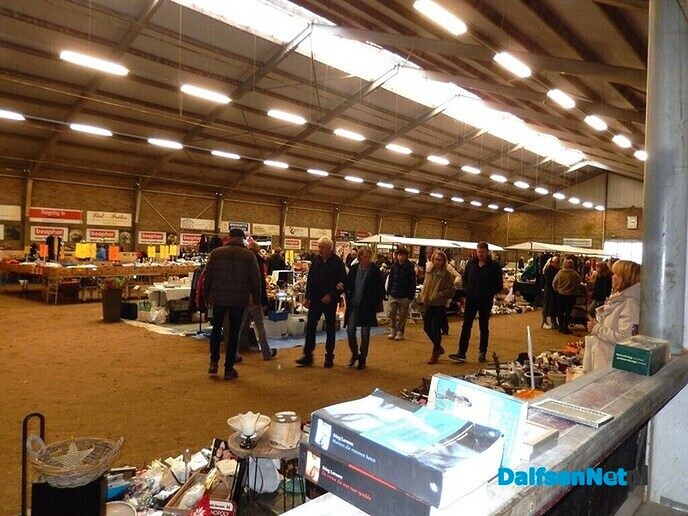 Volgende week is die grote Rommelmarkt bij de manege weer - Foto: Willy
