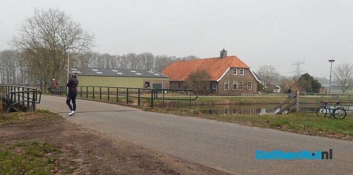 De Ster van Zwolle passeerde de gemeentegrens met Dalfsen - Foto: Willy