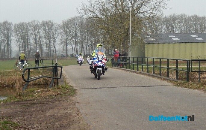 De Ster van Zwolle passeerde de gemeentegrens met Dalfsen - Foto: Willy