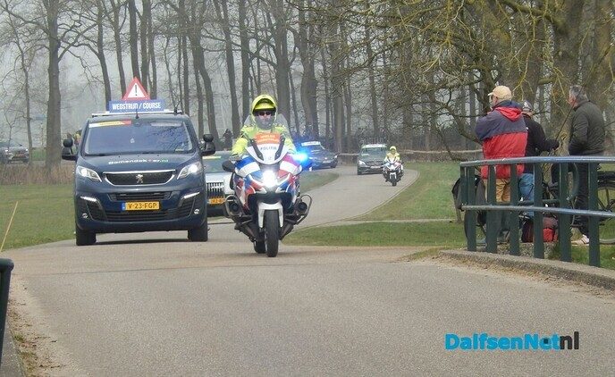 De Ster van Zwolle passeerde de gemeentegrens met Dalfsen - Foto: Willy