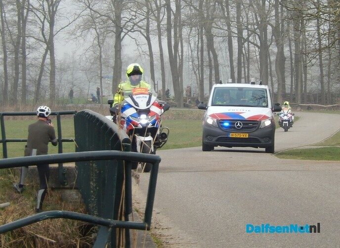 De Ster van Zwolle passeerde de gemeentegrens met Dalfsen - Foto: Willy