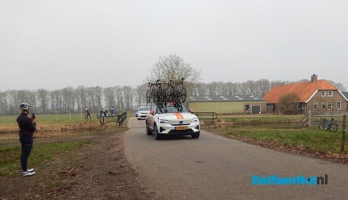 De Ster van Zwolle passeerde de gemeentegrens met Dalfsen - Foto: Willy