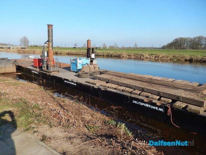 Werk aan de kade, Vecht of haven - Foto: Willy