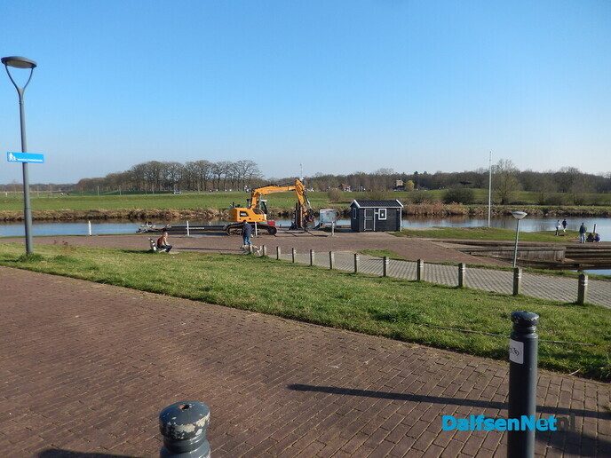 Werk aan de kade, Vecht of haven - Foto: Willy