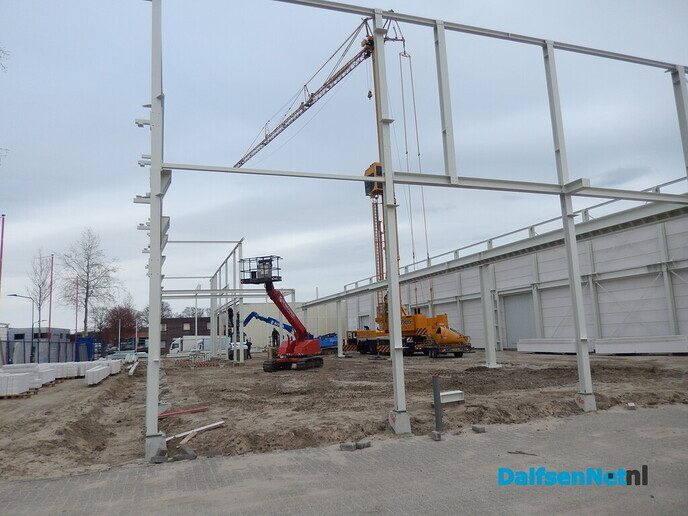 Foto update 27 maart 2026 verbouw oude Formido pand - Foto: Willy