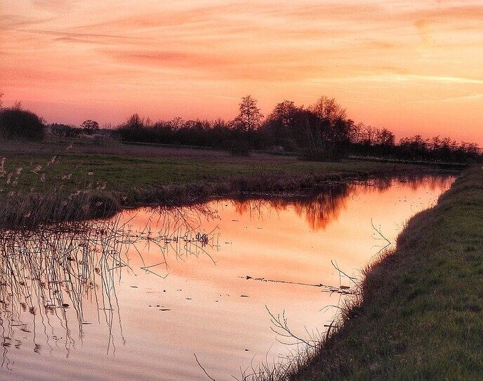 Zonsondergang - Foto: Femmie Smink