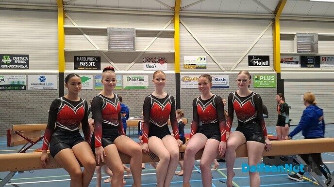 Turnsters gym. ver. Nieuwleusen presteren uitstekend - Foto: Ingezonden foto