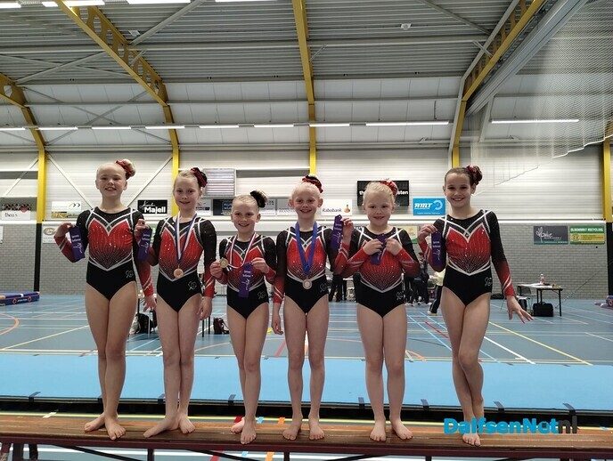 Succesvolle zaterdag voor turnselectie gym. Vereniging - Foto: Ingezonden foto