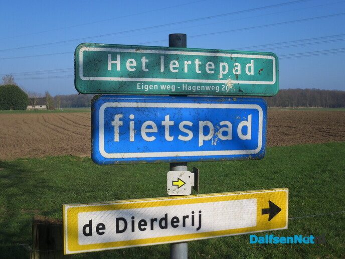 Wandelen van Hoonhorst, via de Horte en over Langeslag - Foto: Wim