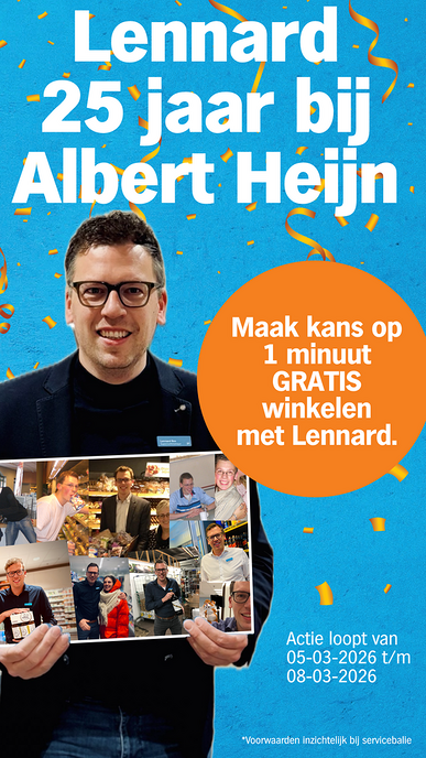 25 jaar in dienst bij Albert Heijn: van vakkenvuller tot supermarktmanager