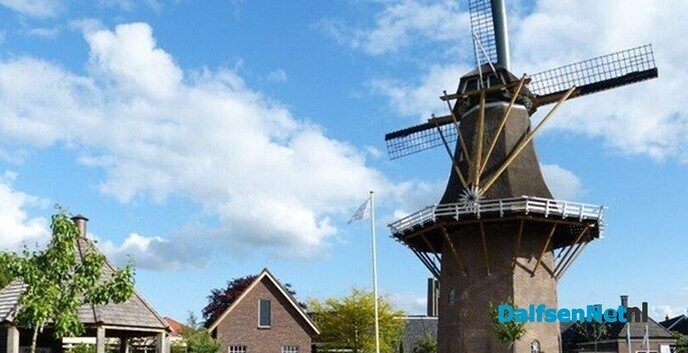 Tegel gelicht over het DNA van Dalfsen - Foto: Ingezonden foto
