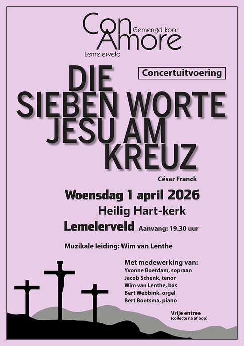 Concert Die Sieben Worte Jesu am Kreuz