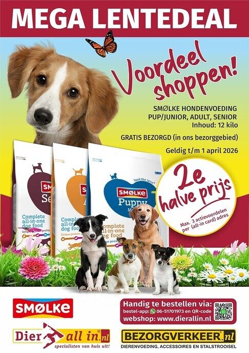 MEGA LENTEDEAL – Dier all in Dalfsen