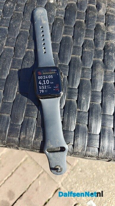 Apple watch gevonden bij obstakelloop ( weer op de plek) - Foto: Ingezonden foto