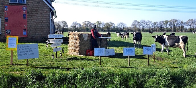 Grote drukte aan de Langsweg - Foto: Ingezonden foto