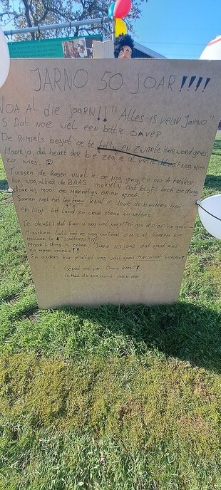 Grote drukte aan de Langsweg - Foto: Ingezonden foto