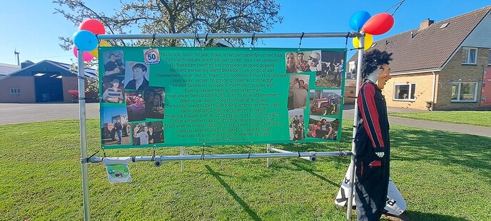 Grote drukte aan de Langsweg - Foto: Ingezonden foto