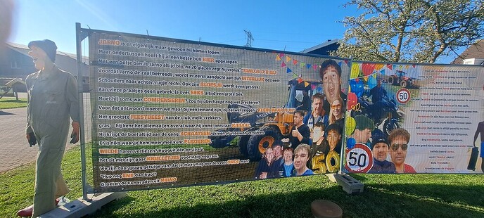 Grote drukte aan de Langsweg - Foto: Ingezonden foto