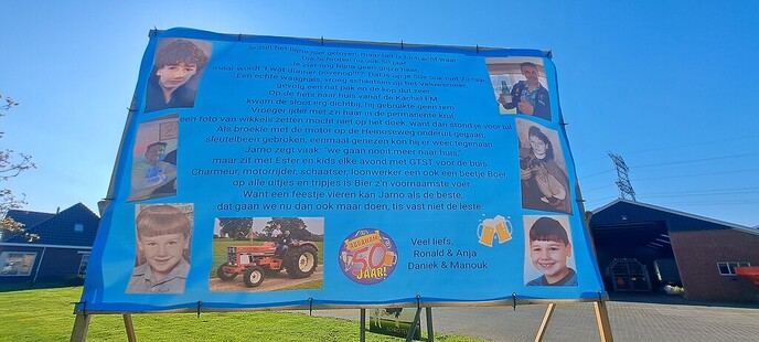 Grote drukte aan de Langsweg - Foto: Ingezonden foto