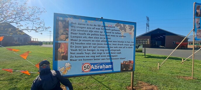 Grote drukte aan de Langsweg - Foto: Ingezonden foto