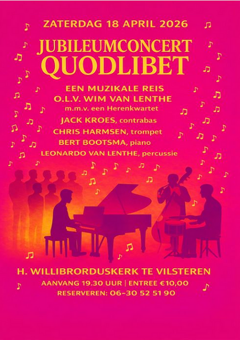 Quodlibet pakt uit! - Foto: Ingezonden foto