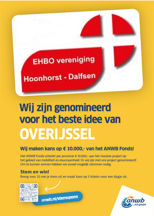 Nominatie ANWB fonds - Foto: Ingezonden foto