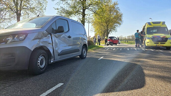 Gewonde bij ongeval Dalmsholte - Foto: Niels Jansen
