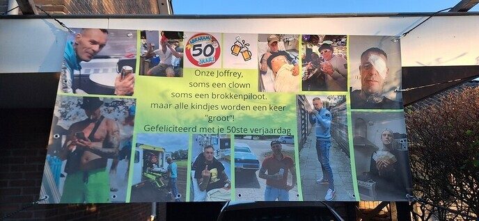 Joffrey Offenberg 50 jaar - Foto: Ingezonden foto