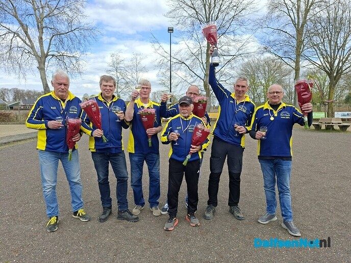 Kampioen in de Nationale Pétanque Competitie - Foto: Ingezonden foto