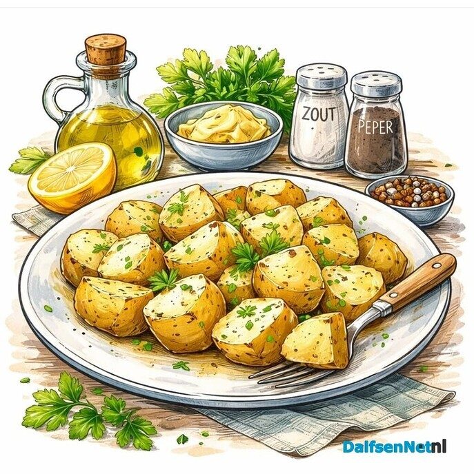 Red 50 ton Bildtstar aardappelen