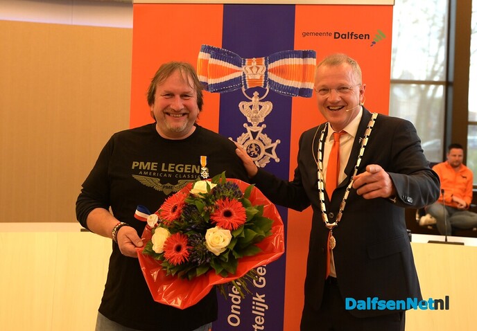 Koninklijke onderscheiding voor Dirk Wennemars