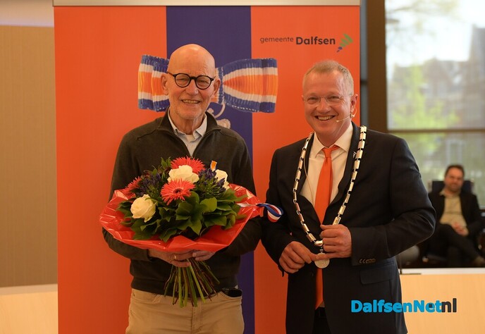 Koninklijke onderscheiding voor Bernard Bos