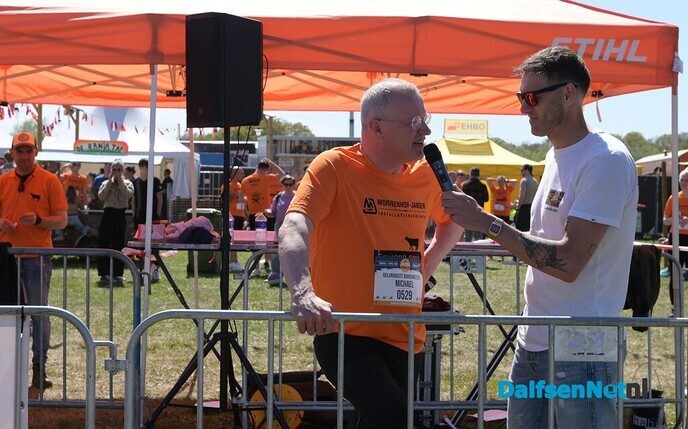 Een sportief spektakel bij de Morrenhof Jansen Dalfser Obstakelloop - Foto: Johan Bokma
