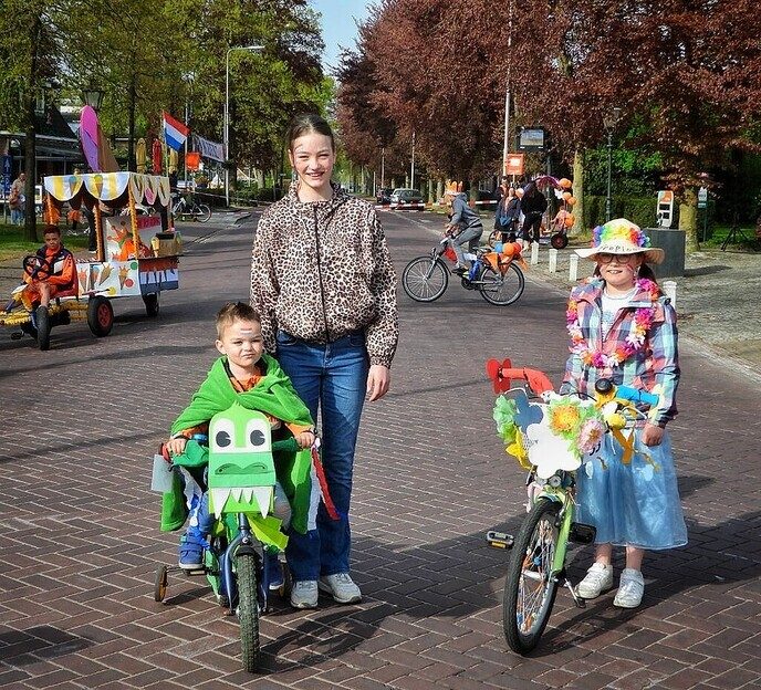 Koningsdag in Nieuwleusen - Foto: Femmie Smink