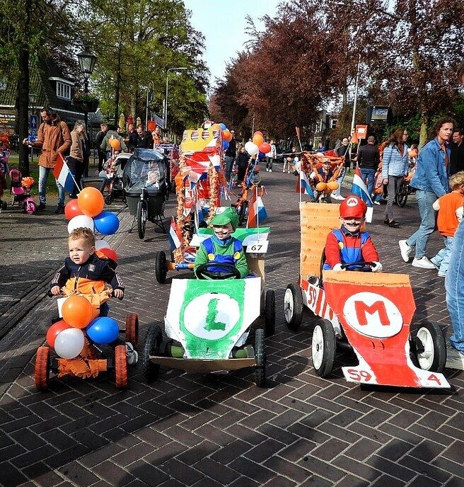 Koningsdag in Nieuwleusen - Foto: Femmie Smink