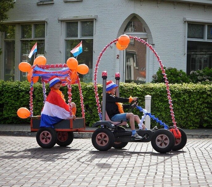 Koningsdag in Nieuwleusen - Foto: Femmie Smink