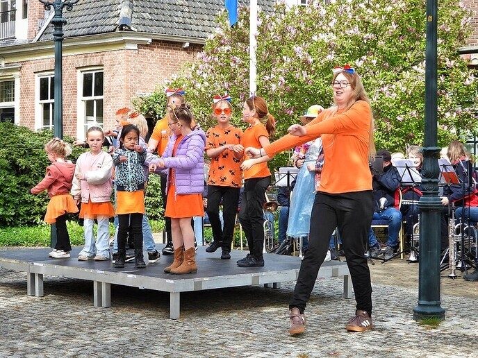 Koningsdag in Nieuwleusen - Foto: Femmie Smink