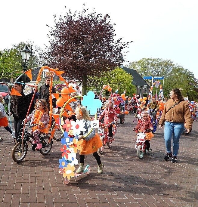 Koningsdag in Nieuwleusen - Foto: Femmie Smink