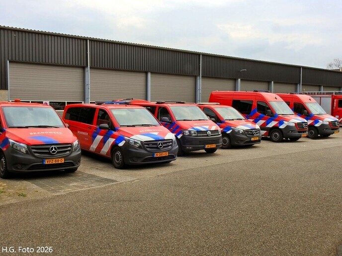 Dalfsen kleurde zaterdag rood.