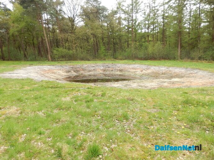 Kikkerpoel Schaapskooiweg is flink opgeschoond - Foto: Willy