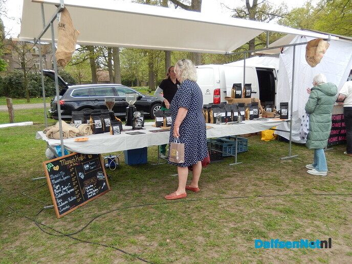 Wat een extra gezellige boerenmarkt dit keer - Foto: Willy