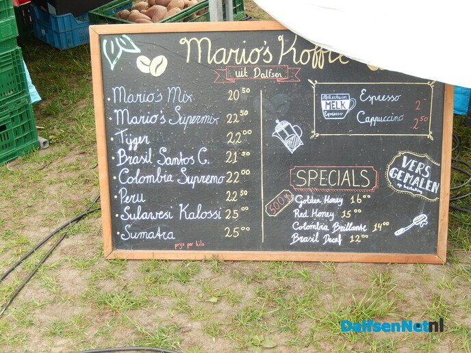 Wat een extra gezellige boerenmarkt dit keer - Foto: Willy