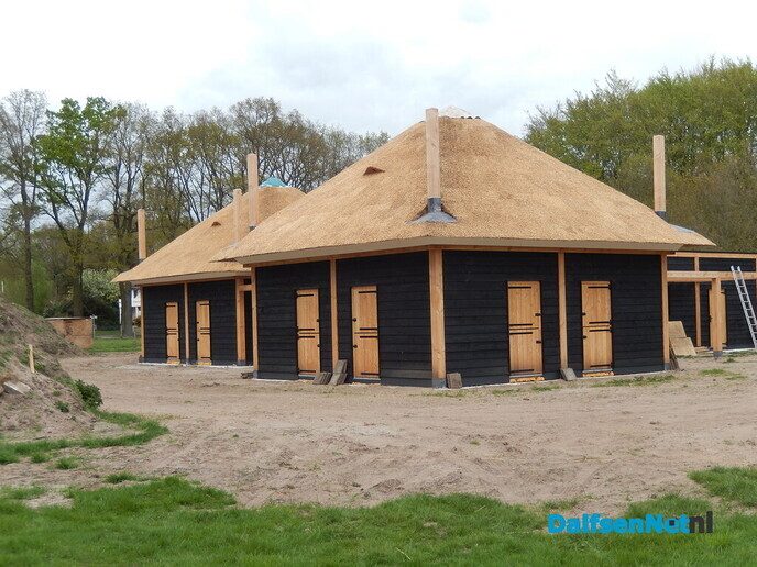 Volop actie in en rond de Lindenhoeve - Foto: Willy