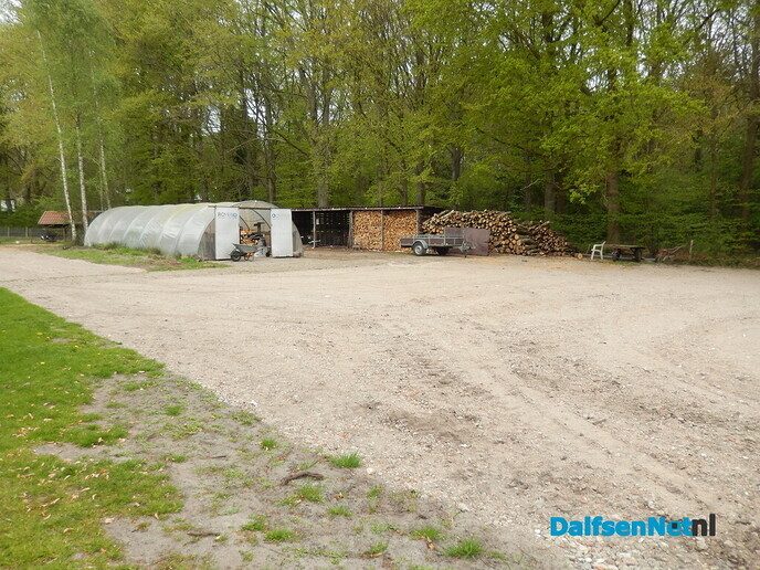 Volop actie in en rond de Lindenhoeve - Foto: Willy