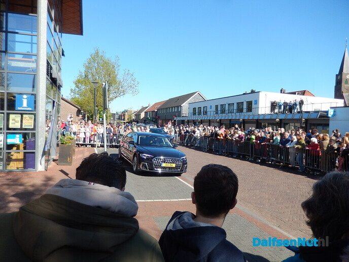 Koning Willem Alexander was vandaag heel dicht bij - Foto: Willy