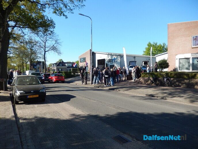 Koning Willem Alexander was vandaag heel dicht bij - Foto: Willy