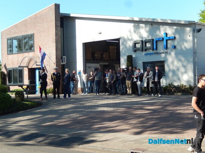 Koning Willem Alexander was vandaag heel dicht bij - Foto: Willy