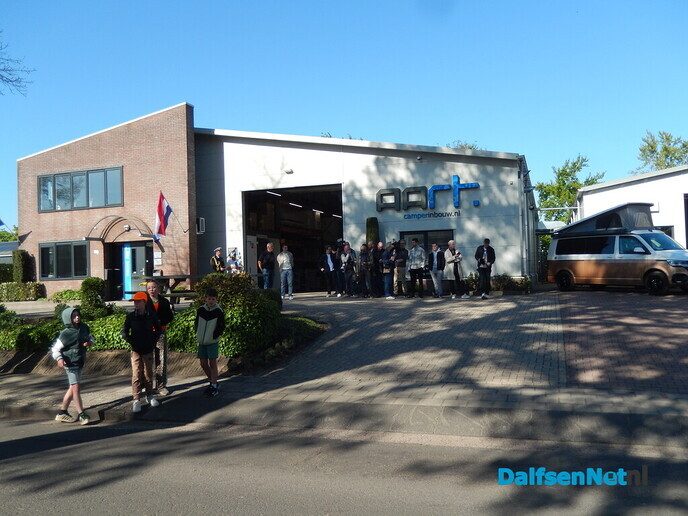 Koning Willem Alexander was vandaag heel dicht bij - Foto: Willy